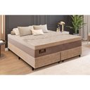 Ver imagem 2 de Cama Box Queen com Colchão Molas (158x198x72) Império Gazin Cr35392 Areia/bege