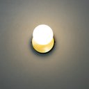 Ver imagem 7 de Plafon Dusso Latão / Opalino (d)9cm (a)13cm 1xled Integrado 5w 2700k 300lm Ip20