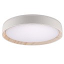 Ver imagem 6 de Luminária Plafon Chamfer (D)40cm (A)7,5cm 1XLED Integrado 24W 3000k 1400LM IP20 Branco Bella Iluminação