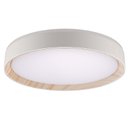 Ver imagem 6 de Luminária Plafon Chamfer (d)40cm (a)7,5cm 1xled Integrado 24w 3000k 1400lm Ip20