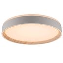 Ver imagem 4 de Luminária Plafon Chamfer (d)40cm (a)7,5cm 1xled Integrado 24w 3000k 1400lm Ip20