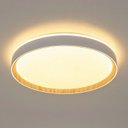 Ver imagem 1 de Luminária Plafon Chamfer (D)40cm (A)7,5cm 1XLED Integrado 24W 3000k 1400LM IP20 Branco Bella Iluminação