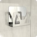 Ver imagem 4 de Porta Bucha de Banho e Gillette Inox Adesivo Elg