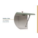 Ver imagem 7 de Cozinha Modulada 6 Peças com Tampo, Portas de Vidro e Balcão de Embutir CabeCasa MadeiraOriginals