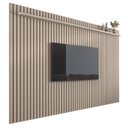 Ver mais imagens de Rack com Painel Ripado para TV até 84 Polegadas 180cm Vivare