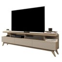 Ver imagem 7 de Rack com Painel Ripado para TV até 84 Polegadas 180cm Vivare