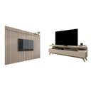 Ver imagem 2 de Rack com Painel Ripado para TV até 84 Polegadas 180cm Vivare