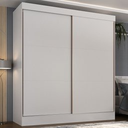 Guarda-roupa Casal Flex 2 Portas 3 Gavetas Pantanal - 1