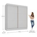 Ver imagem 6 de Guarda-Roupa Casal Flex 2 Portas 3 Gavetas Pantanal