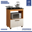 Ver imagem 5 de Kit Balcão Cooktop Itatiaia 1 Porta com Fogão 5 Bocas Itacook Premium
