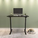 Ver imagem 1 de Mesa com Regulagem de Altura Elétrica Escrivaninha MEE1200P25 120cm Industrial Preto