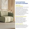 Sofá Modular 80cm com Braço Direito Orla CabeCasa MadeiraOriginals - 11