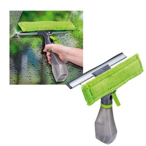 Mop Rodo Limpa Microfibra Borrifador 3 em 1 Spray 250 Ml Janelas Espelhos Vidros Economia Solar BSL3