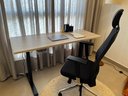 Ver imagem 1 de Mesa com Regulagem de Altura Elétrica Escrivaninha MEE1200P25 120cm Industrial Marrom