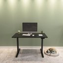 Ver imagem 2 de Mesa com Regulagem de Altura Elétrica Escrivaninha MEE1500P25 150cm Industrial Preto