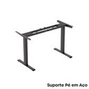 Ver imagem 7 de Mesa com Regulagem de Altura Elétrica Escrivaninha MEE1500P25 150cm Industrial Preto