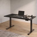 Ver imagem 1 de Mesa com Regulagem de Altura Elétrica Escrivaninha MEE1500P25 150cm Industrial Preto