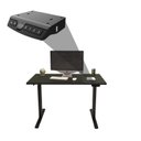 Ver imagem 6 de Mesa com Regulagem de Altura Elétrica Escrivaninha Mee1500p25 150cm Industrial