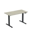 Ver mais imagens de Mesa com Regulagem de Altura Elétrica Escrivaninha MEE1500P25 150cm Industrial Marrom
