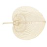 Leque Decorativo Bambu Branco 40cm - A/CASA - 1