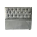 Ver imagem 1 de Cabeceira de Cama Queen: Corino Cinza