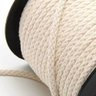 Corda Cordão Fio Barbante 7mm Cru Algodão 50m Macramê aliança macramê, tapetes, suportes de plantas, - 1