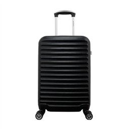 Mala para Viagem Compacta 10kg Bordo Abs Rodinhas 360 Preta Cor:preto;tamanho:u - 6