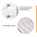 Ver imagem 5 de Cozinha Modulada 6 Peças sem Tampo com Balcão para Forno de Embutir CabeCasa MadeiraOriginals Branco