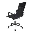 Ver imagem 3 de Cadeira Escritório Presidente Esteirinha Rodízio Relax Corino 3301