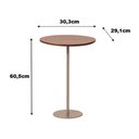 Ver imagem 3 de Mesa Apoio Botanic Alta Canella-champanhe
