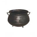 Ver imagem 1 de Caldeirão Tripé de Ferro Fundido sem Tampa