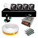 Ver imagem 1 de Kit Cftv Completo com 4 Câmeras