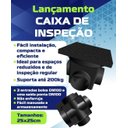 Ver imagem 4 de Caixa de Inspeção Passagem Gordura 25x25cm 3 Entradas Dn100