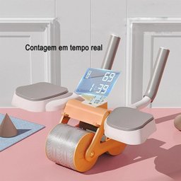 Rolo Abdominal Musculaçao Exercicio Apoio Cotovelo Prancha Braços Costas Academia Treino Atividade F - 5
