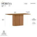Ver imagem 3 de Mesa de Jantar Serena 160x90 cm Ype - New Ceval