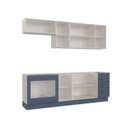 Ver imagem 7 de Cozinha Planejada 6 Peças sem Tampo com Balcão para Forno de Embutir CabeCasa MadeiraOriginals Azul/Branco