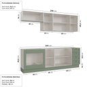 Ver imagem 2 de Cozinha Modulada 6 Peças sem Tampo com Balcão para Forno de Embutir CabeCasa MadeiraOriginals