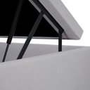 Ver imagem 5 de Base Box Baú Solteiro 96x203 Cm Courino