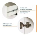 Ver imagem 5 de Cozinha Modulada 6 Peças 3 Armários Aéreos e Nichos, 3 Balcões CabeCasa MadeiraOriginals Branco