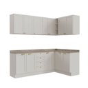 Ver imagem 7 de Cozinha Modulada 6 Peças 3 Armários Aéreos e Nichos, 3 Balcões CabeCasa MadeiraOriginals