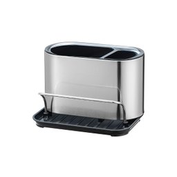 Organizador de Pia Inox Porta Detergente Sabão e Esponja Mimo - 1
