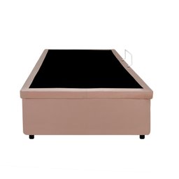 Base Box Baú Solteiro 96x203x42cm Suede - 4