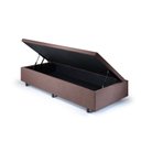 Ver imagem 1 de Base Box Baú Solteiro 96x203x42cm Suede
