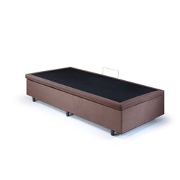 Base Box Baú Solteiro 96x203x42cm Suede - 4