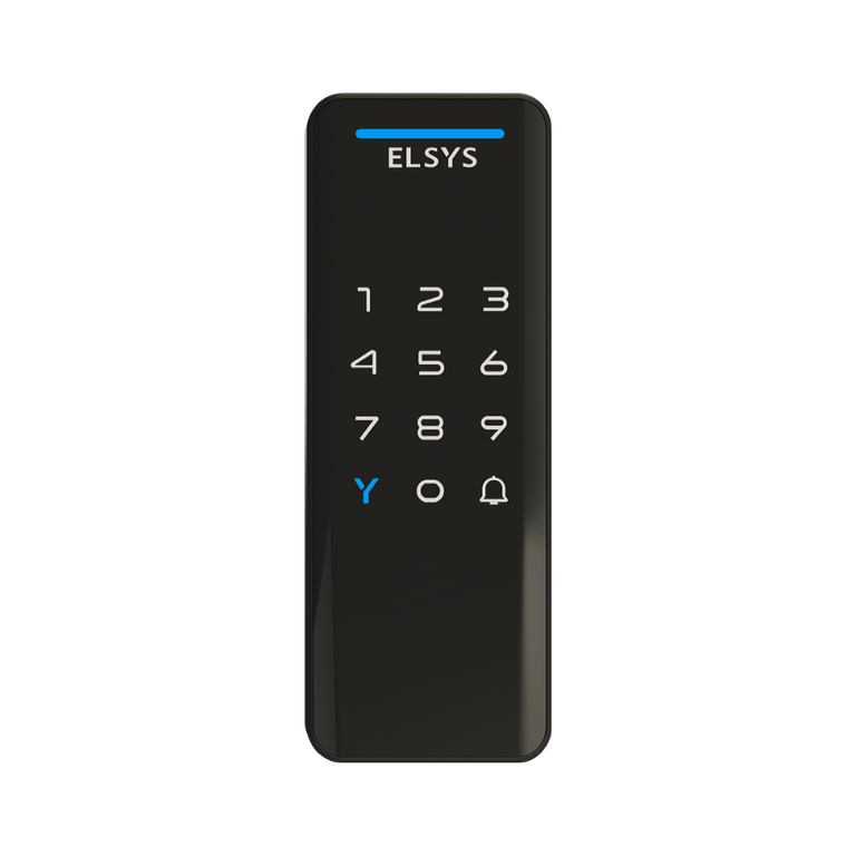Fechadura Digital de Sobrepor Pop Esf-ds1100v Preta Elsys