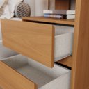 Ver imagem 5 de Conjunto Quarto Adulto 01 Cômoda e 02 Mesas de Cabeceira Ravenna