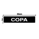 Ver imagem 2 de Combo 10 Placas de Sinalização Copa 30x7 Acesso - A-412/1 F9e
