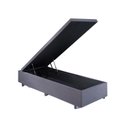 Ver imagem 2 de Base Box Baú Solteiro 96x203x42cm Suede