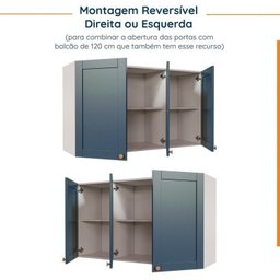 Cozinha Modulada 6 Peças sem Tampo 3 Armários Aéreos e Nichos, 3 Balcões CabeCasa MadeiraOriginals a - 13 Cozinha Modulada 6 Peças sem Tampo 3 Armários Aéreos e Nichos, 3 Balcões CabeCasa MadeiraOriginals a - 13