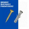 Prateleira Industrial de Ferro e Madeira para Cozinha - Nicho Decorativo - 6